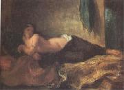 Eugene Delacroix Odalisque (mk05) oil painting on canvas